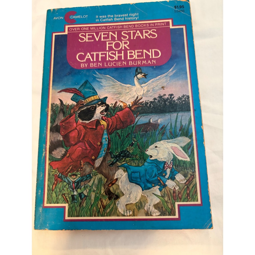 Seven Stars for Catfish Bend Ben Lucien Burman Avon Camelot 1981 Paperback